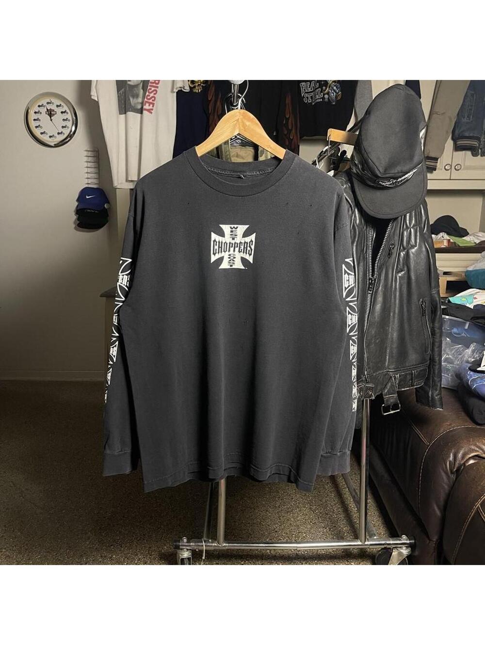 Vintage 90s West Coast Choppers long sleeve shirt